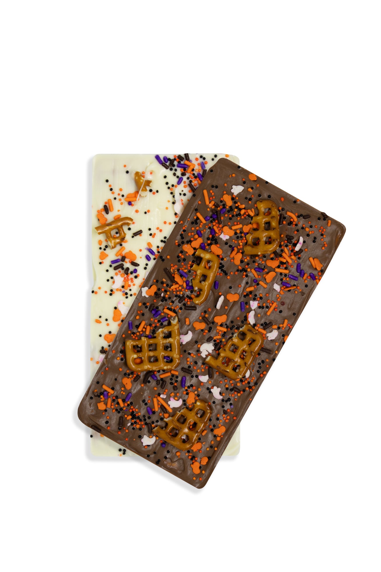 Halloween Chocolate Pretzel Bark