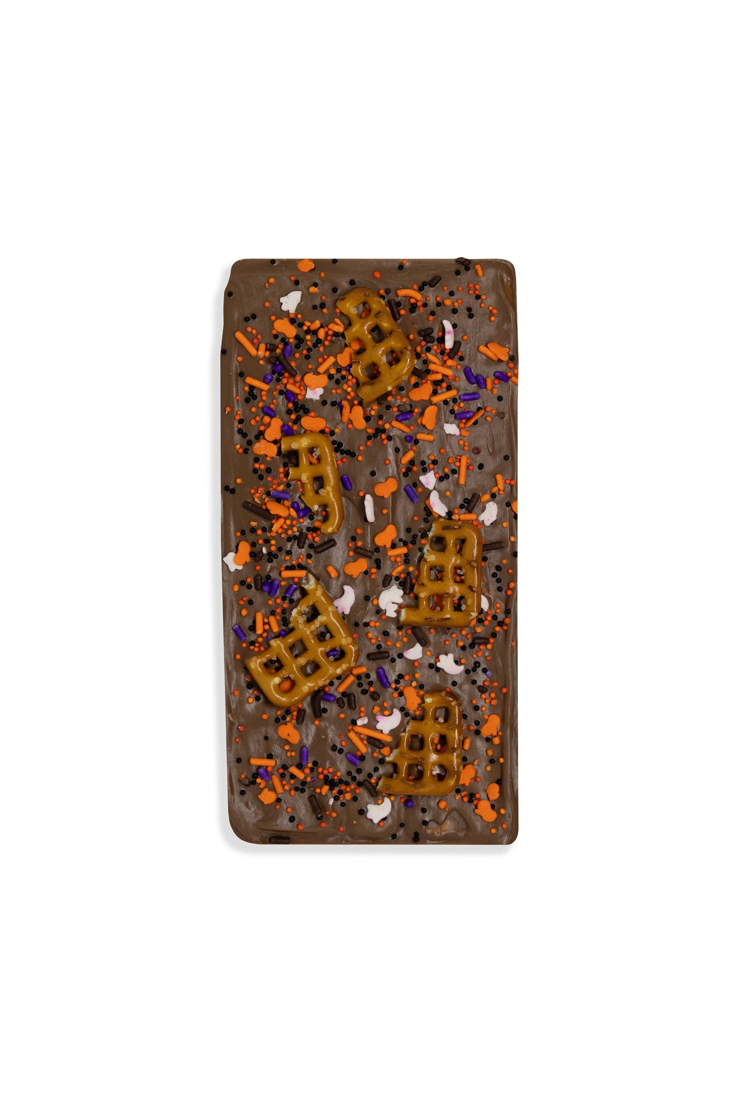 Halloween Chocolate Pretzel Bark